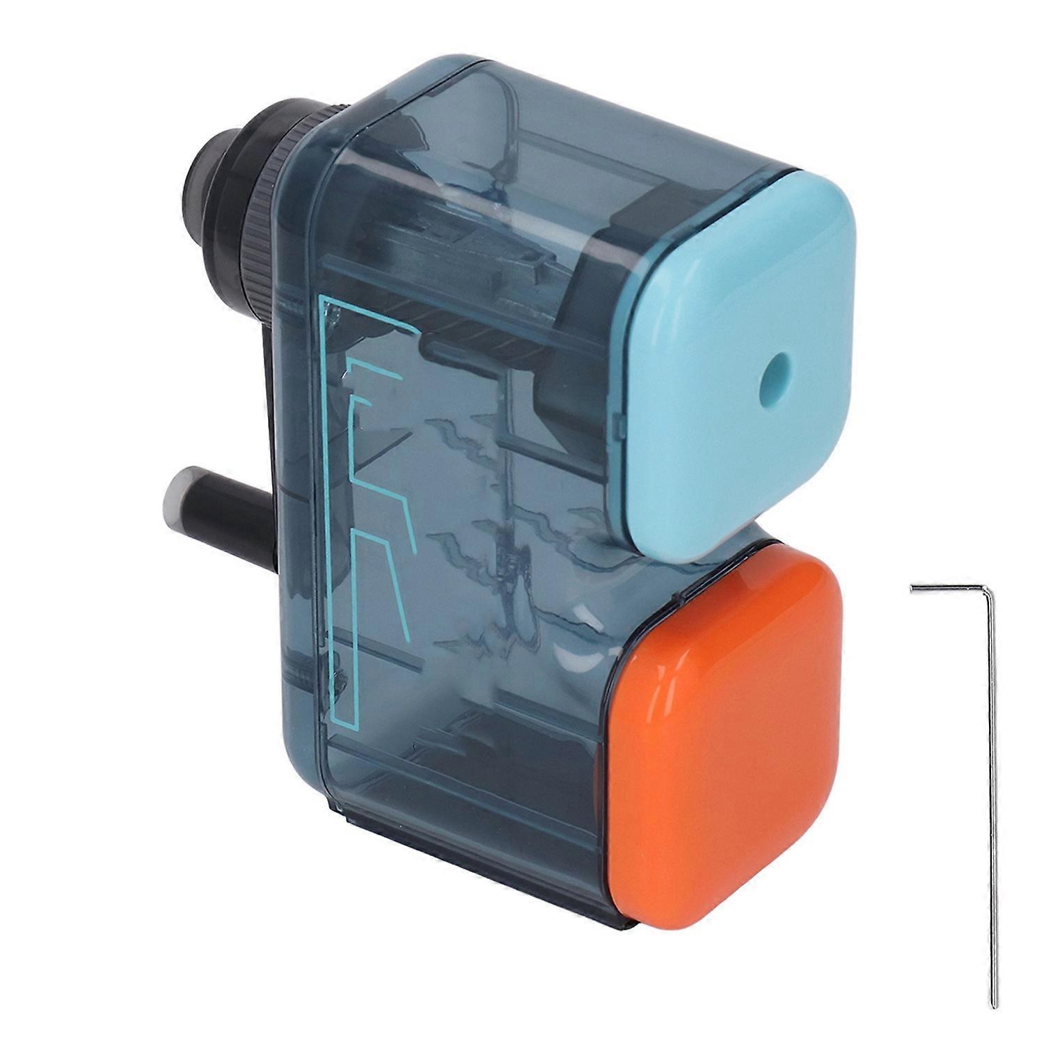 Pencil Sharpener Manual Double Color Incisive Alloy Hob Automatic Writing Supplies for Sketching