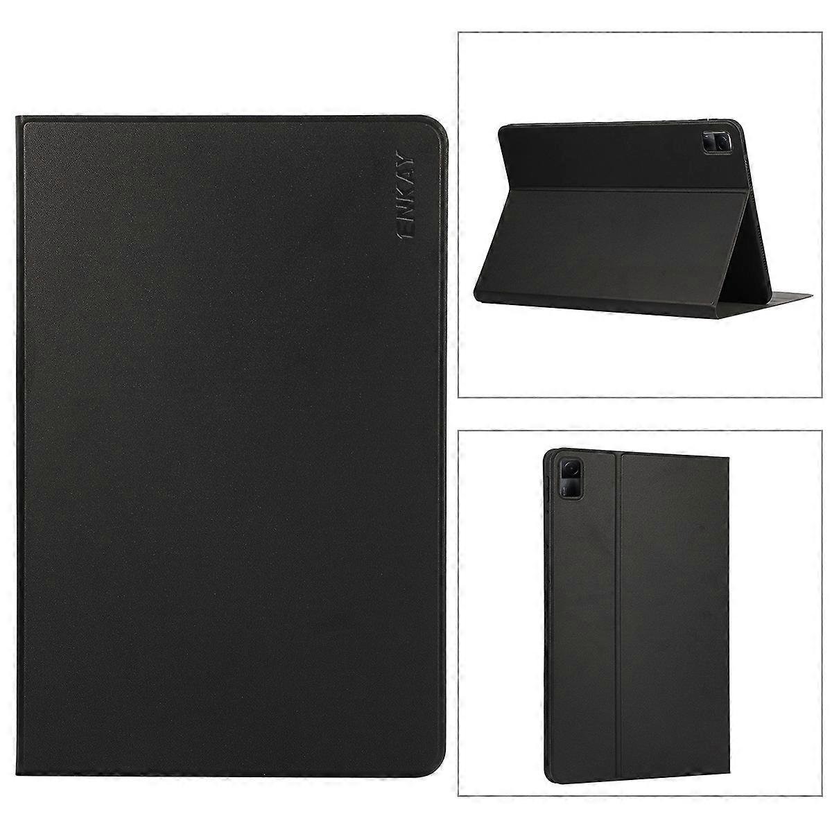 Για Xiaomi Redmi Pad 10.61 ENKAY Hat-Prince Auto Sleep and Wake Up PU Δερμάτινη Βάση Αντικραδασμική Θήκη