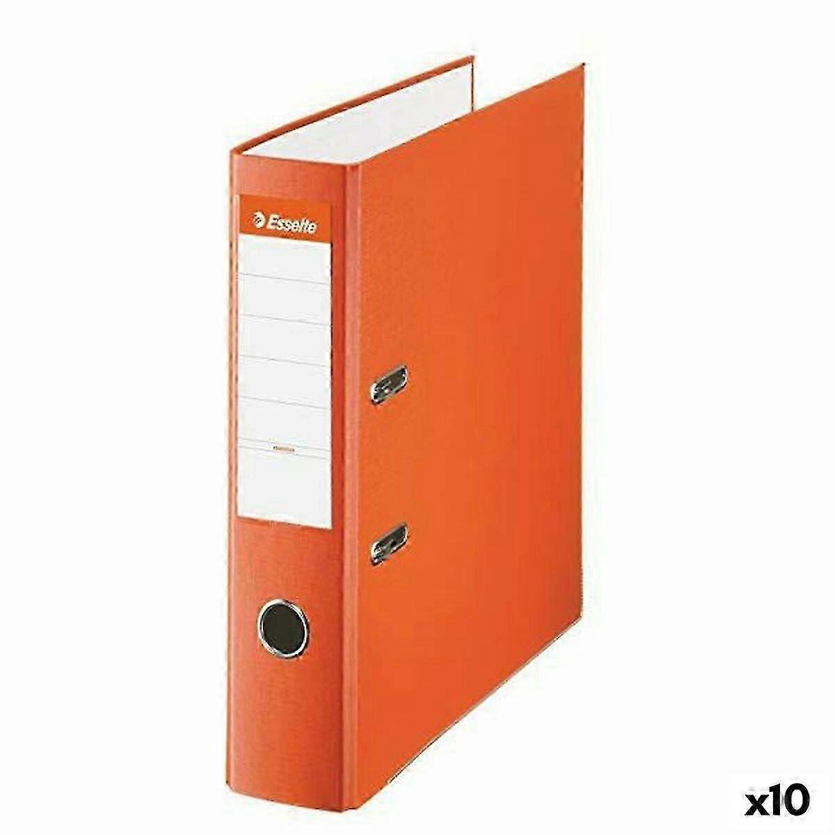 Lever Arch File Esselte Orange A4 (10 Units)