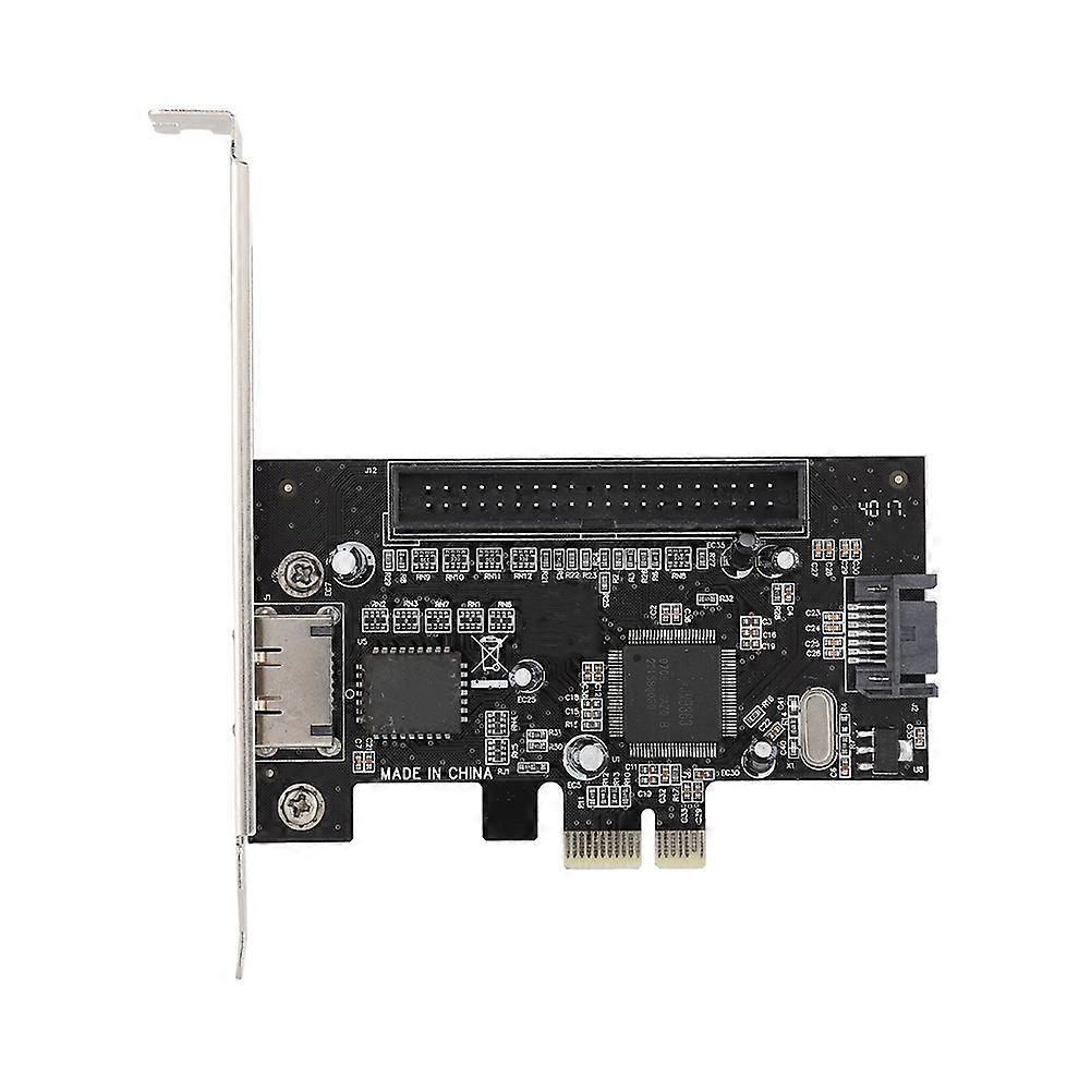 PCI-E SATA+IDE Riser Card Expansion Card Adapter Converter for Computer