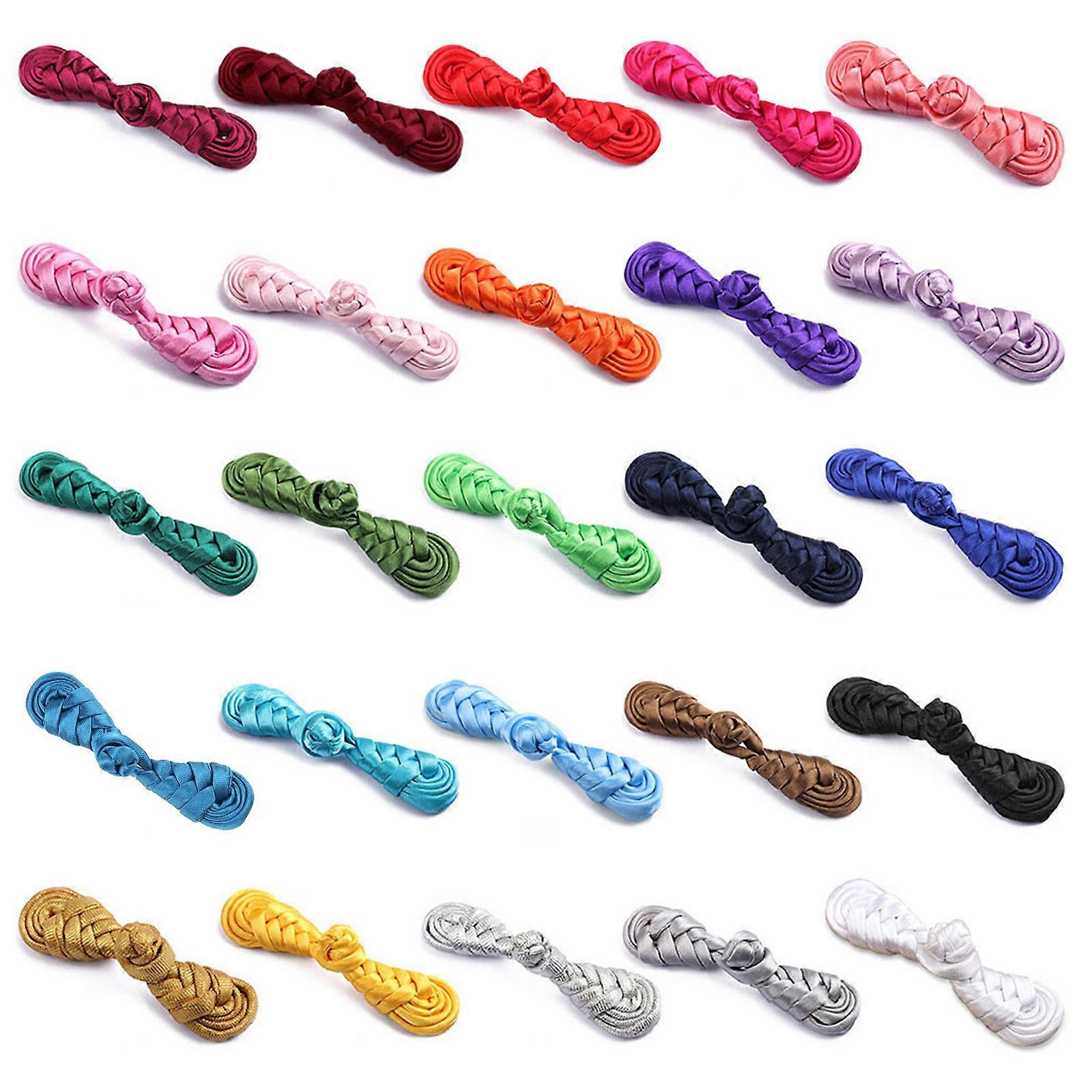 Čínské Cheongsam Buttons10 Pair Fastener DIY Ruční Řemeslné Oděvní Doplňky v národním Stylu Pro DIY Řemeslné Potřeby 37