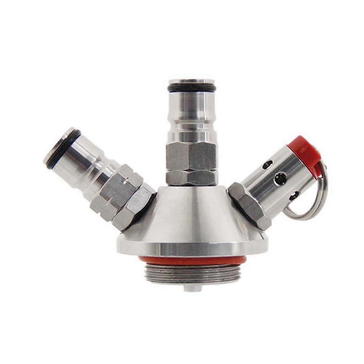 Mini Kegball Lock Faucet System, 35/65 PsiPRV, Suitable for All Mini Beer Kegs for Home Brewing.
