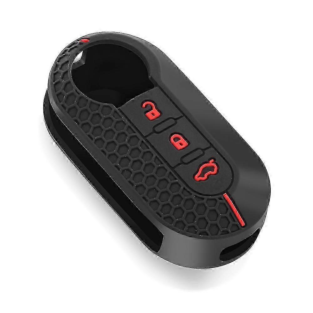 Silicone Key Case Remote Fob Car Key Cover For Fiat 500 Ducato Panda 500l Punto Lancia Musa For Citr