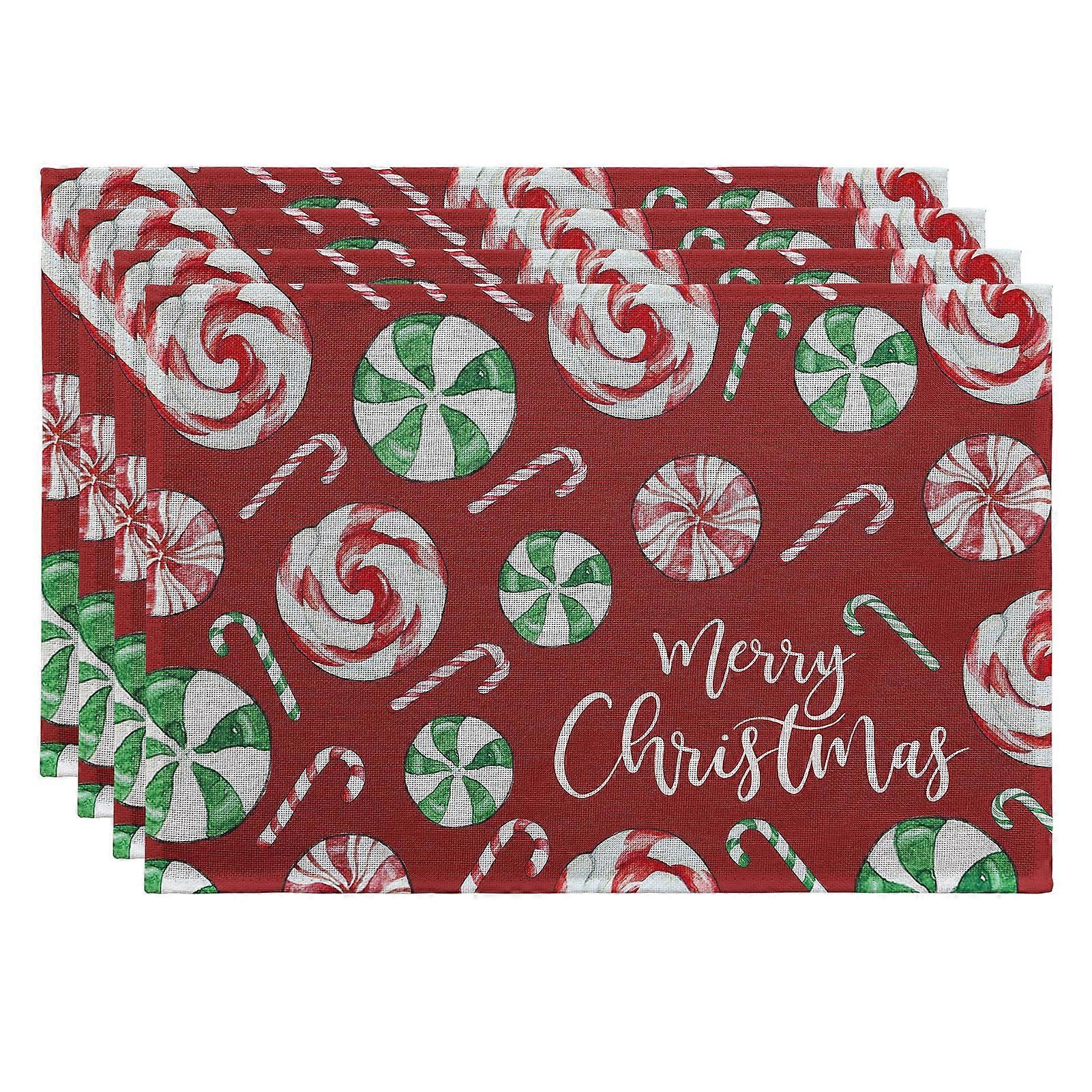 4 Set Placemats for Catering Party 12 x 18 Inch