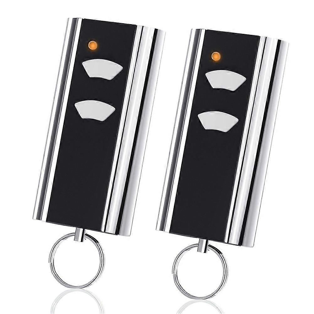 Set of 2 Garage Door Replacement Remote Control for RCU 433-2K, 433.92 MHz Garage Opener Handheld T