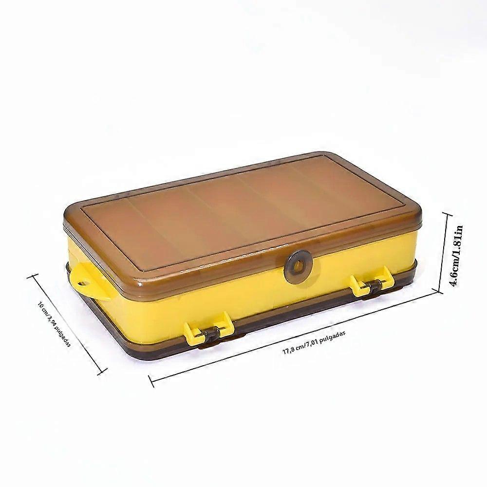 Double Sided Fake Bait and Hook Storage Box Fishing Tools for Carp and Wobblers Fishing Accessories