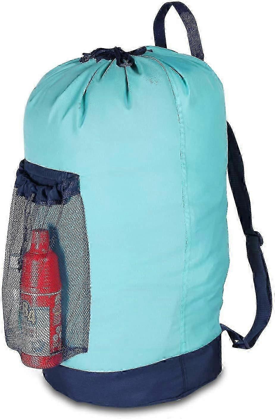 Backpack Laundry Bag,backpack With Shoulder Straps And Mesh Pocket