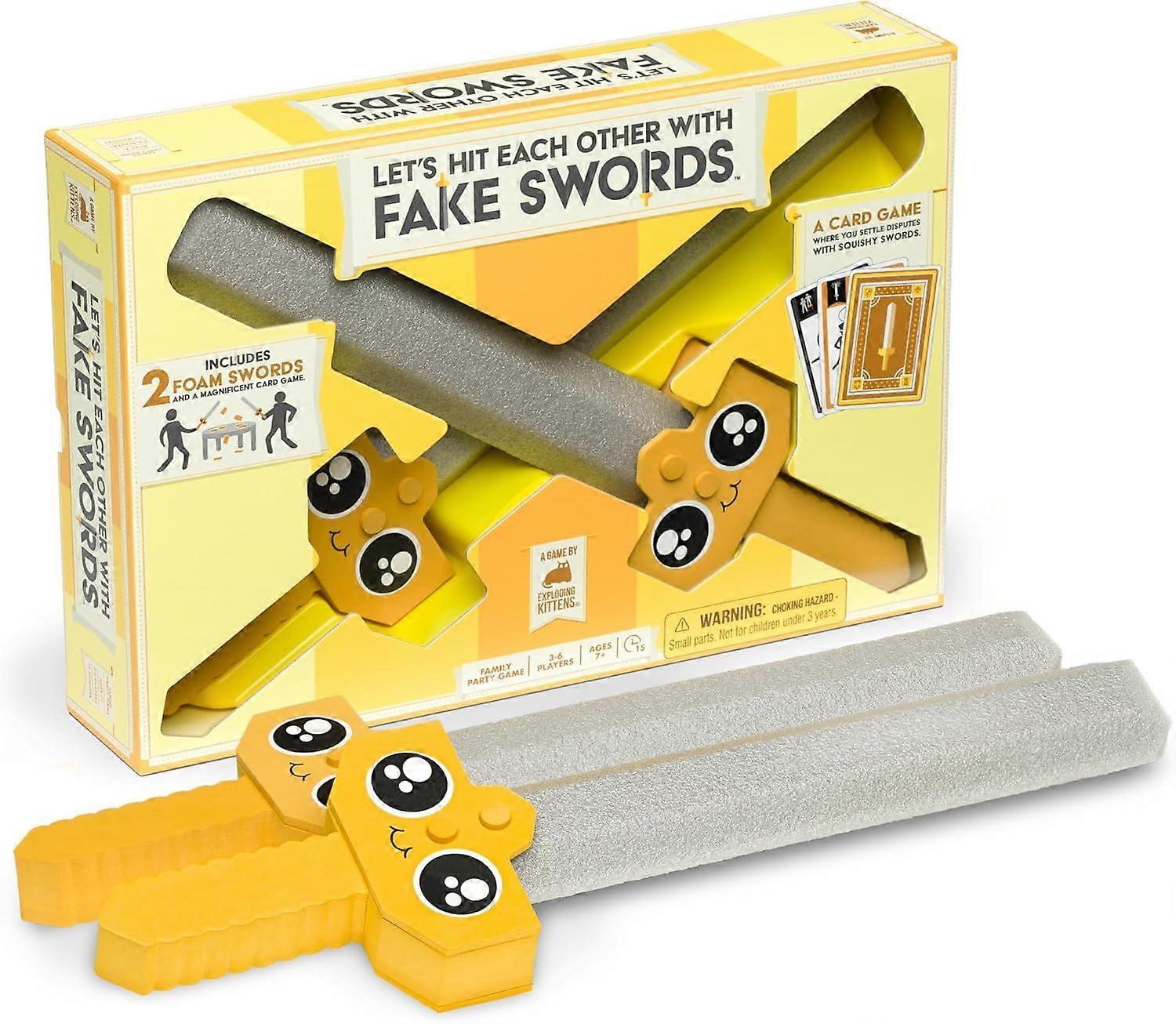 Lets Hit Each Other With Fake Swords (Large) Card Game