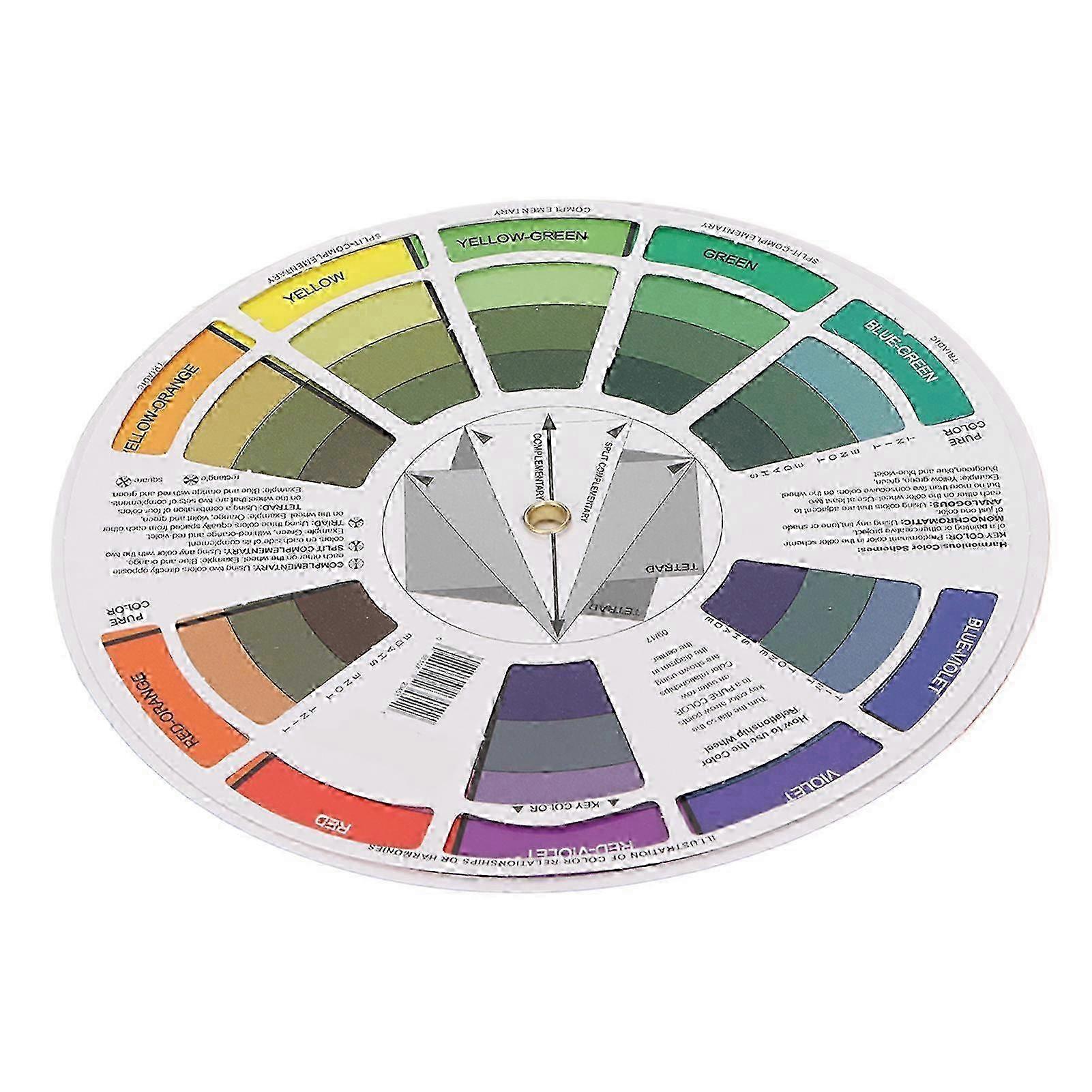 Color Wheel Reversible Blending Effect Simple Operation Fine Workmanship Color Wheel PosterS