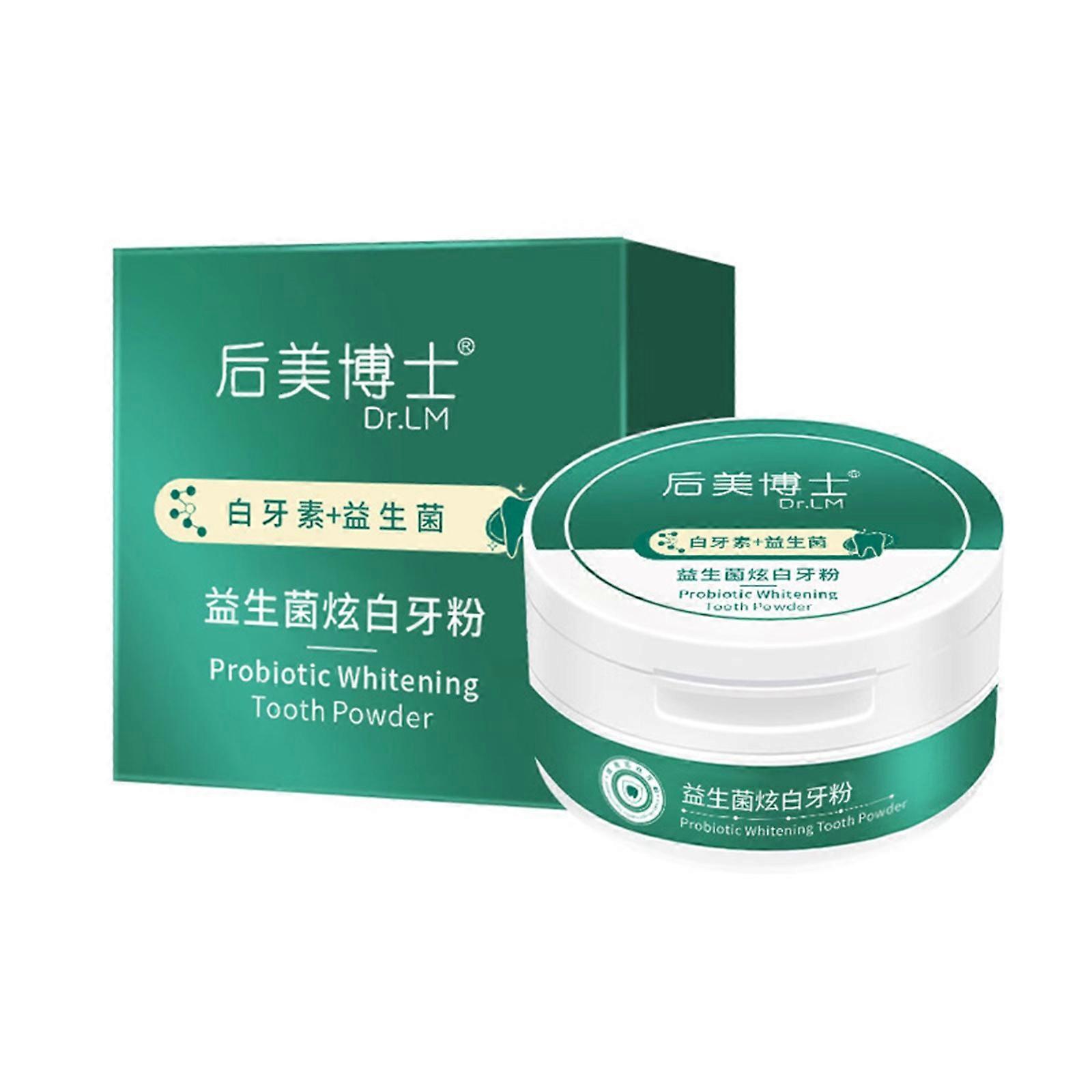 Quick Whitening Tooth Powder For Removing Tooth Stains And Stains Whitening, Yellowing, And Removing Bad Breath Fresh Tooth Powder 50g PU8640