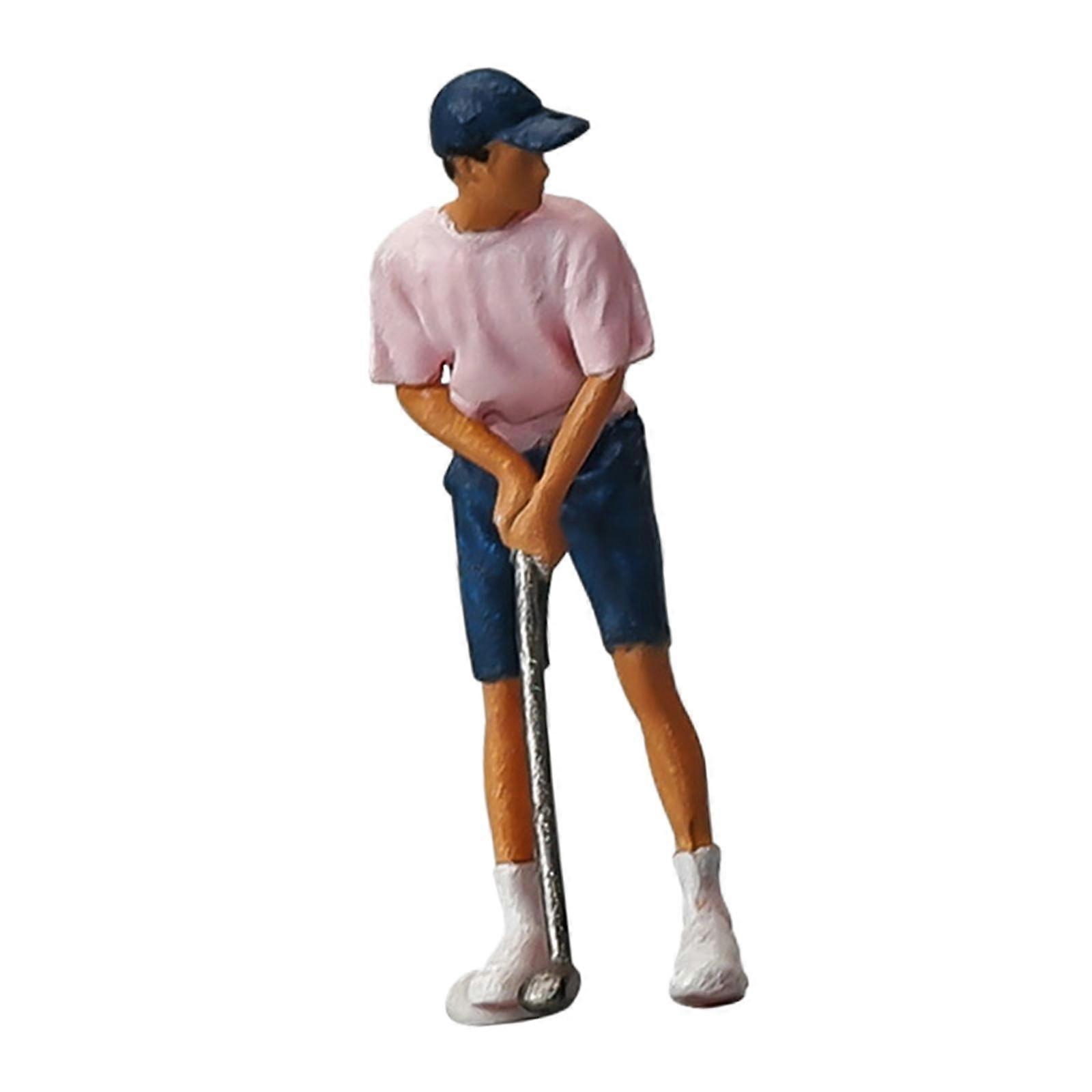 Figurky lidí v měřítku 1/64 Miniaturní figurky lidí Dekorace Mikro krajiny