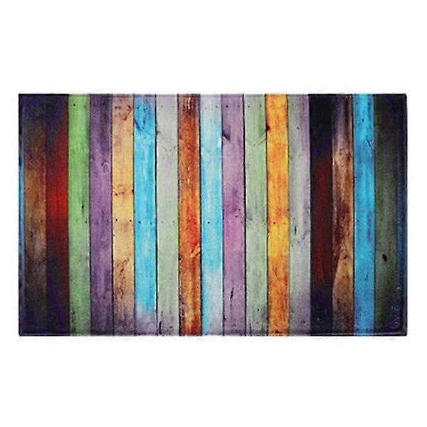 Rectangular Polyester Bathroom Floor Mat 40x60 cm - Non-Slip, Quick-Drying, Absorbent, Soft, Stylish Design