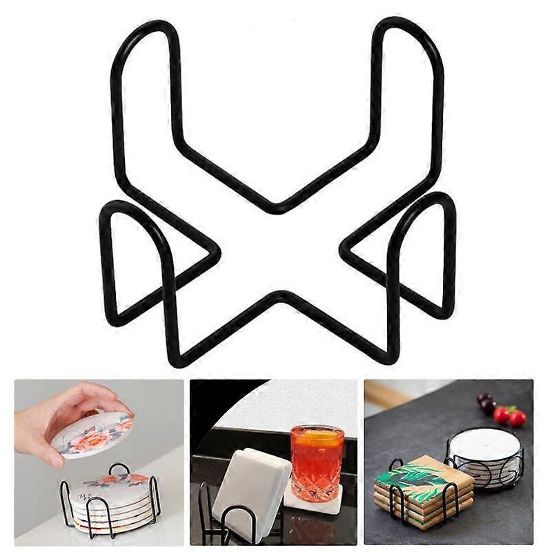 Coaster Holder Mat Storage Rack Silicone Table Mat Holder Kitchen Accessories