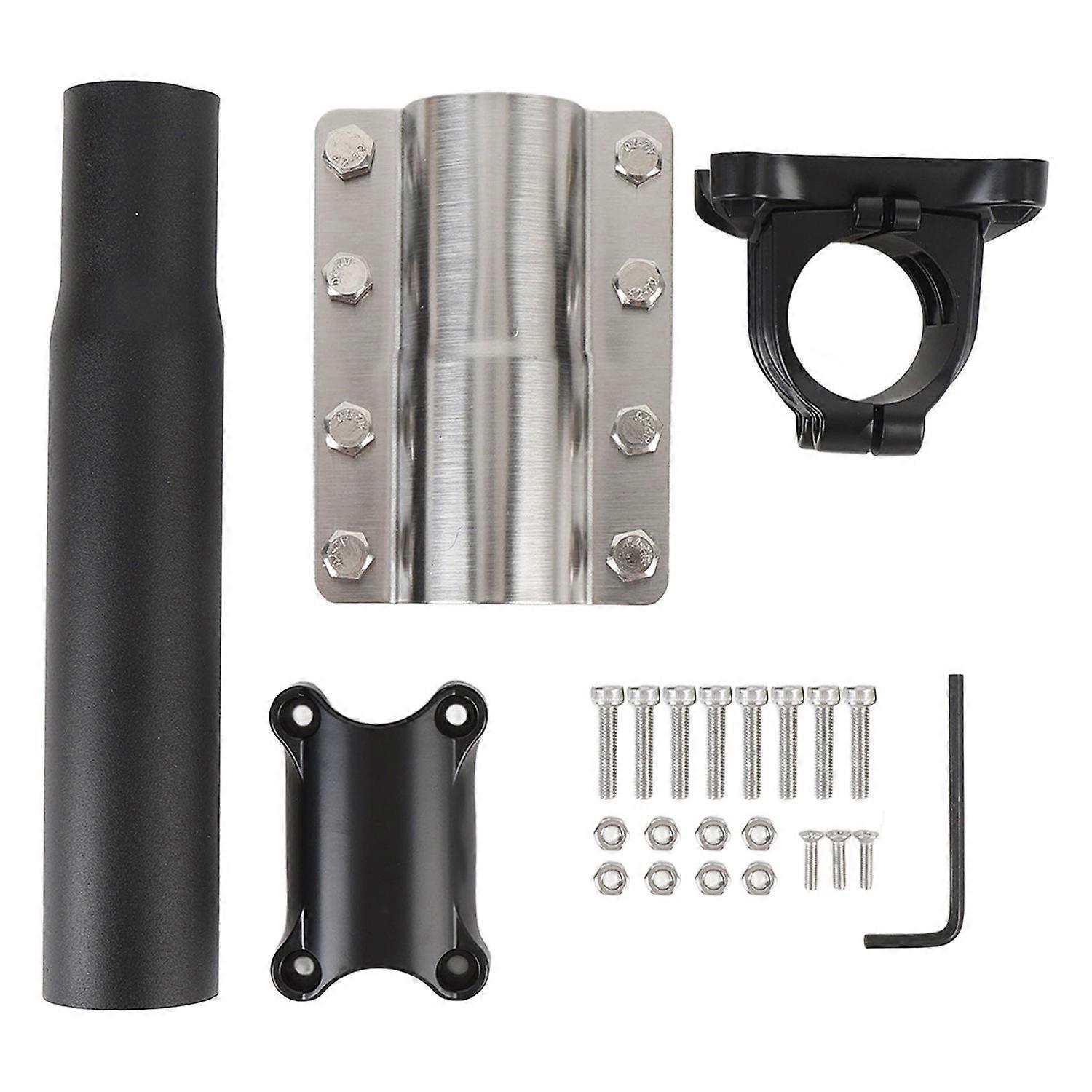 Mount Pole for Mini V1 V2 Aluminum Alloy Mounting Pole Kit for RV Ladder Rack Roof 0.9-1.1 Inch Inst