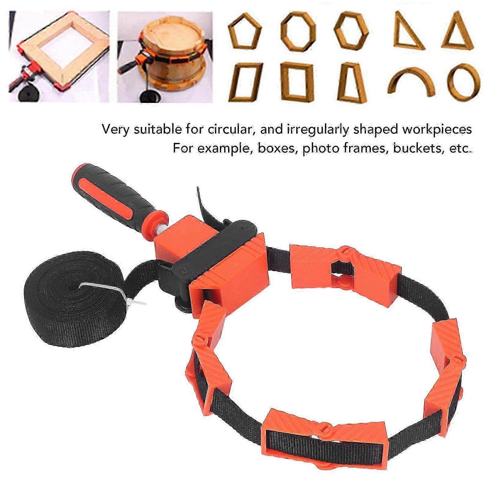 4m Nylon Band Clamp Plastic Portable Compact Strap Clamp Woodworking Frame Clamp