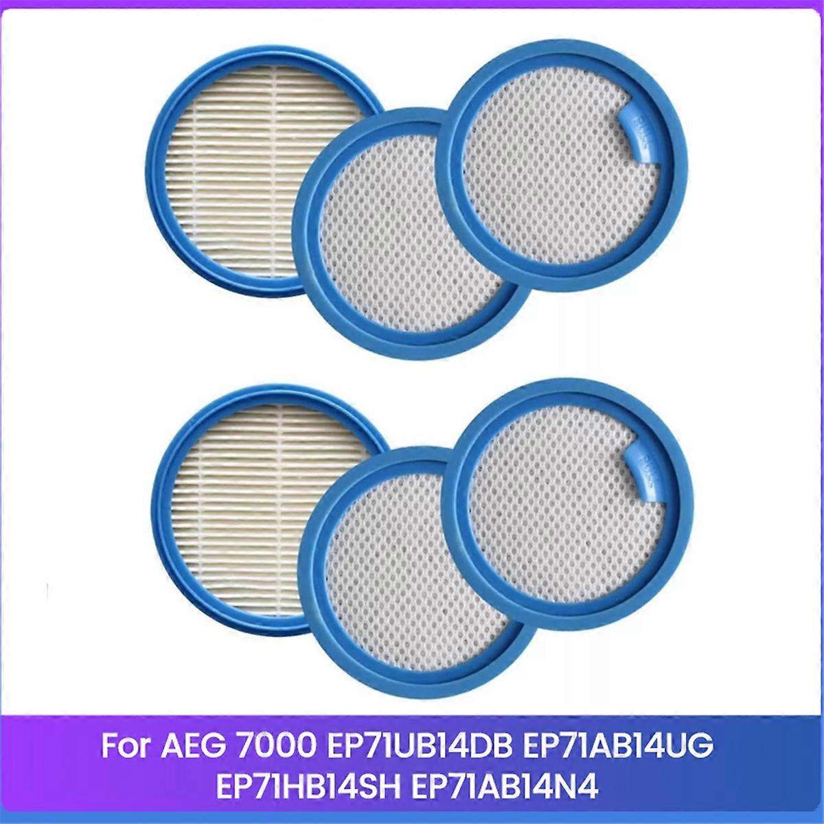 6PCS Replacement Filter for 7000 Cordless Vacuum Cleaner