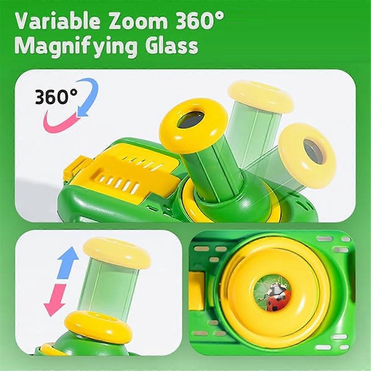 Outdoor Insect Observation Box Toy for Children Magnifying Glass