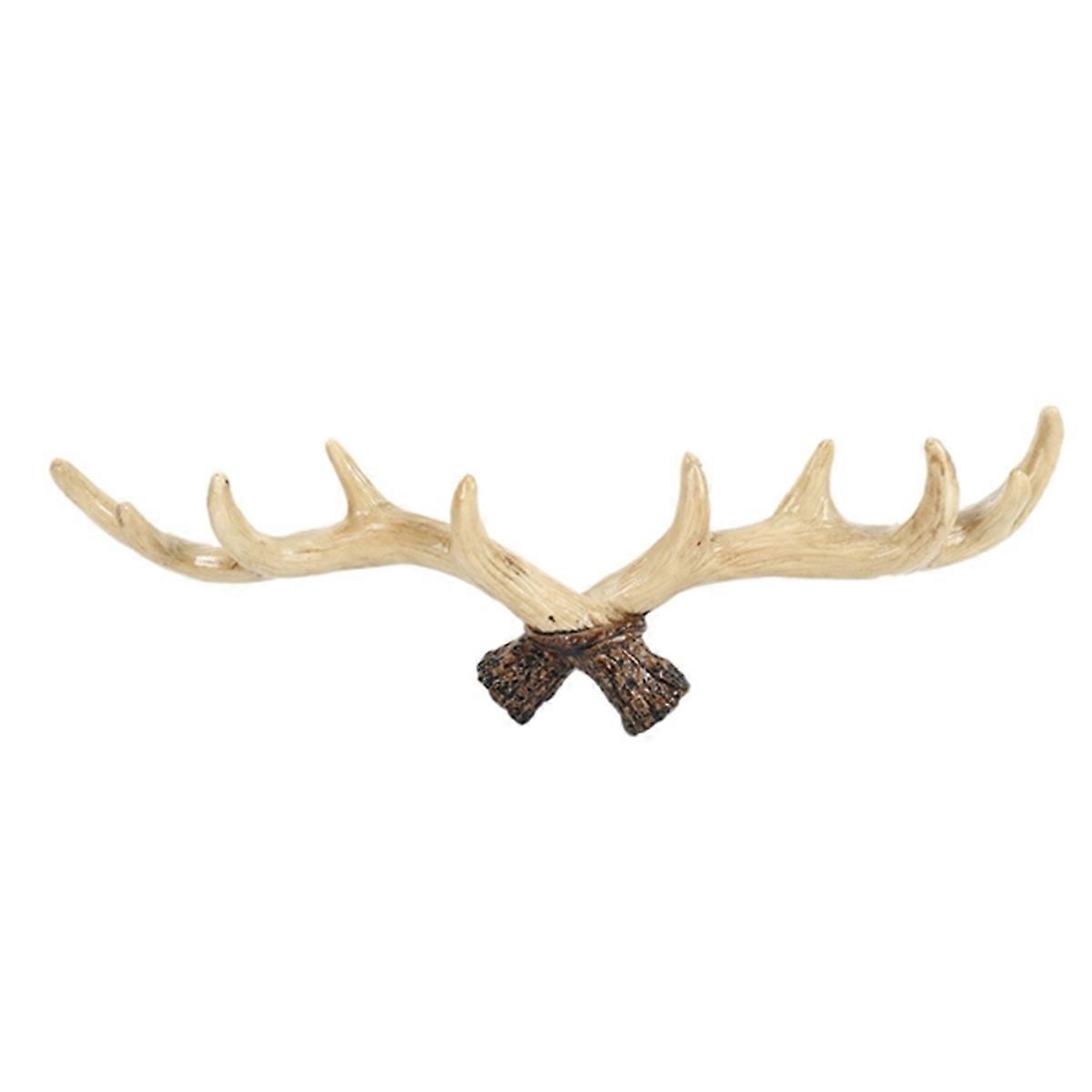 Vintage Deer Antlers Wall Hooks, A