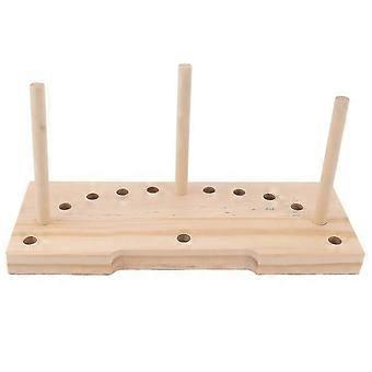 Bow Maker Portable Wooden Tool For Lightweight Wreaths And Hair Bows For Christmas Parties