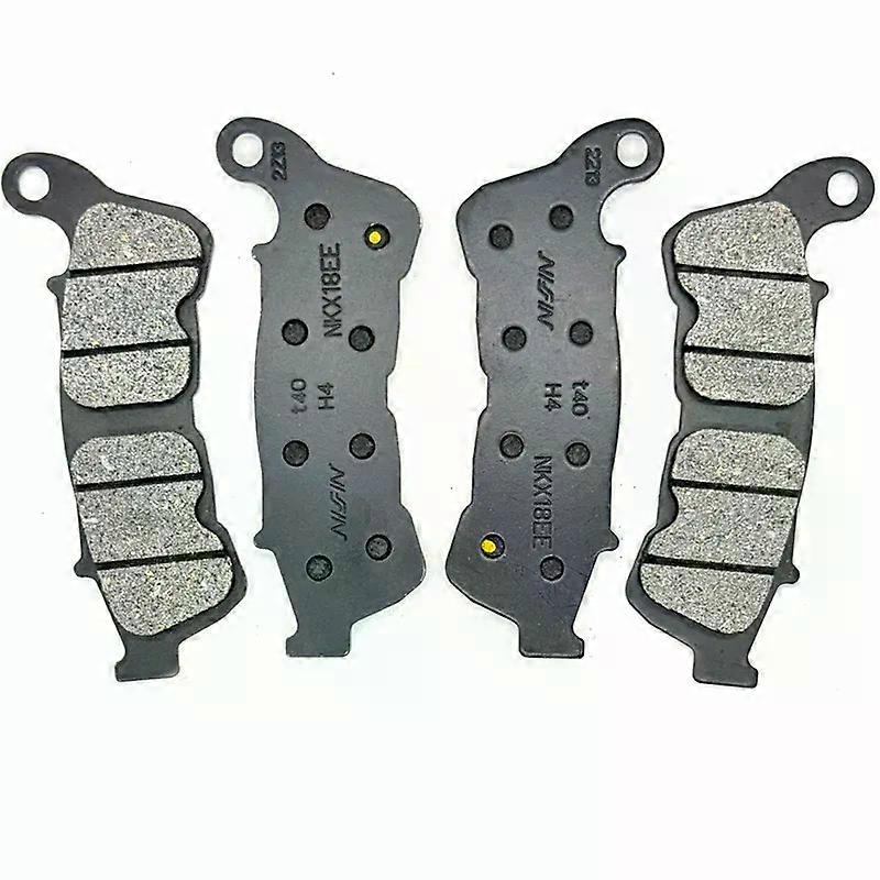 con Motorcycle Front Rear Brake Pads For HONDA NT700 Deauville ABS 05-12 NT700V Varadero ABS10-13 VFR800 /A Intercepter / ABS 06-16