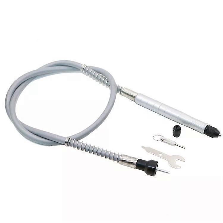 Electric Screwdriver-Multifunctional Flexible Shaft,3.2mm Chuck,Torque,Silver Aluminum Handle