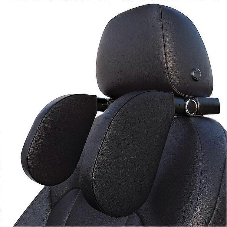 A05 Adjustable Car Auto U-shaped Memory Foam Neck Rest Cushion Seat Pillow with Hook & Mobile Phone Holder