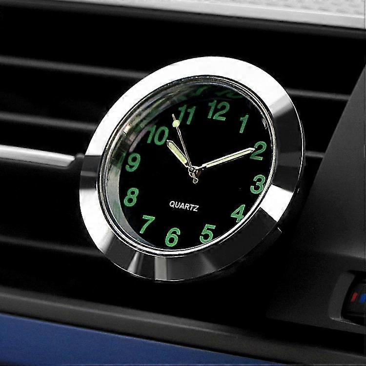 Car Clock Night Light Electronic Clock Car Decoration Quartz