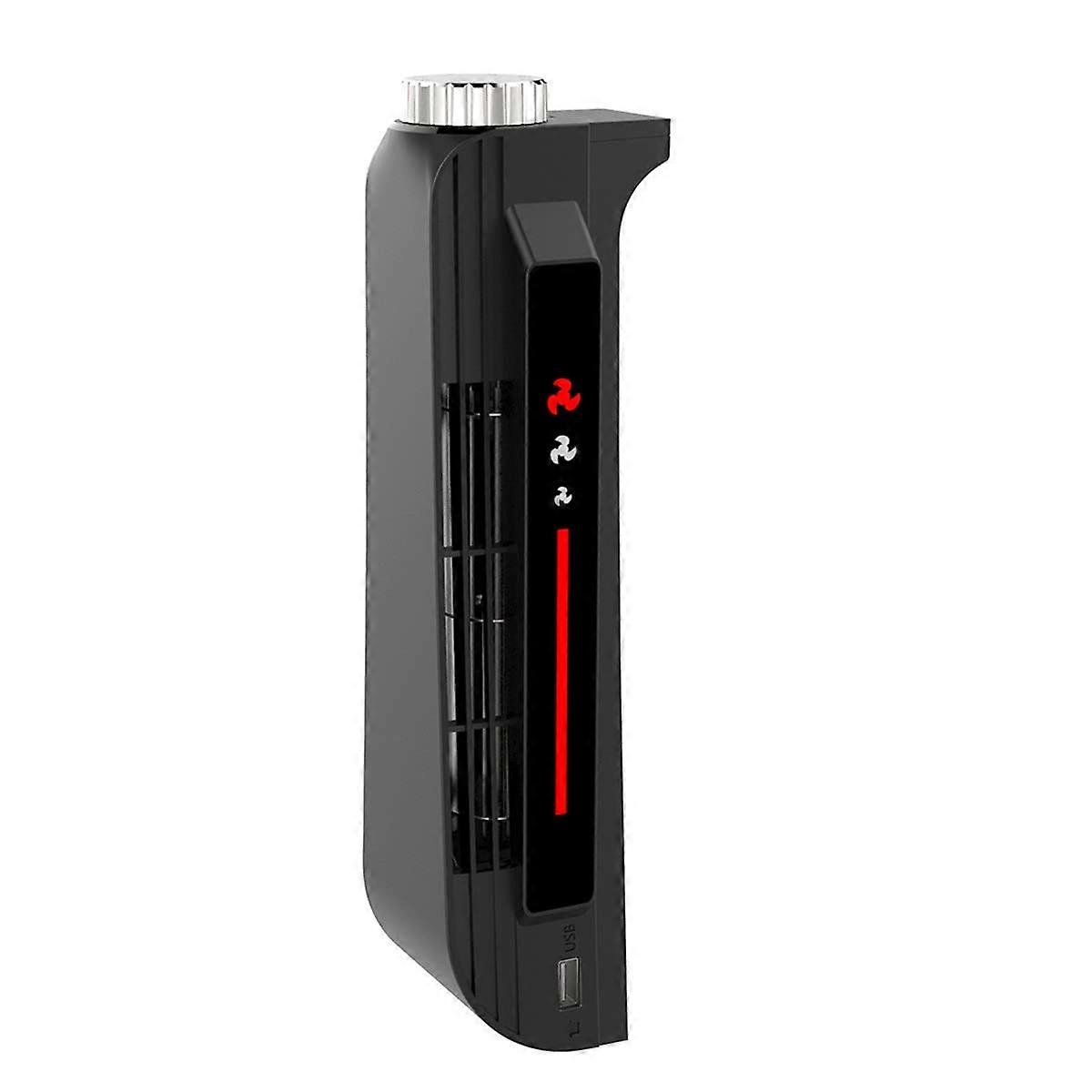 5V Adjustable USB Cooling Fan for PS5 Console - 3 Level Speed, External Host Cooler, Compact Design, Efficient Cooling