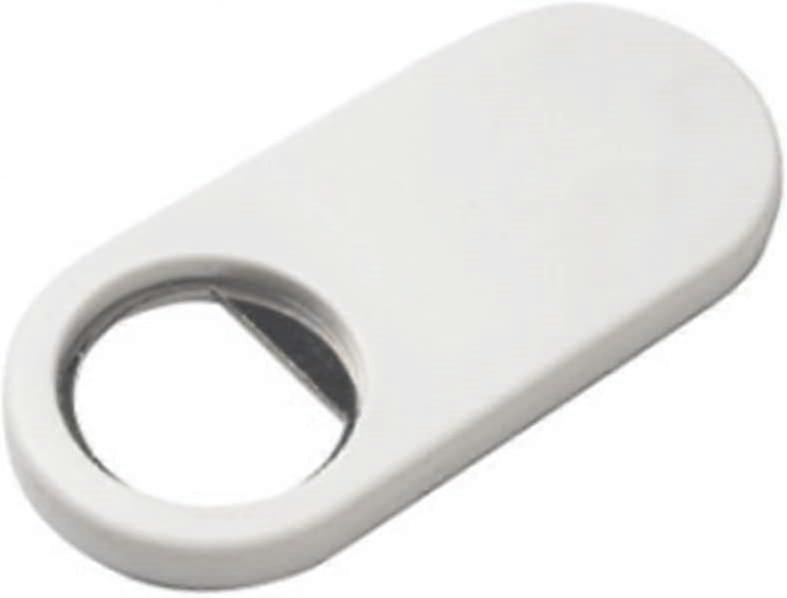 Bottle Opener Fridge Magnet Home Kitchen Bar Tool White1pack