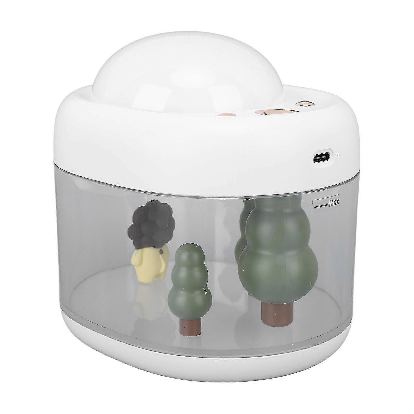 500ml tragbarer Luftbefeuchter für zu Hause DC5V USB wiederaufladbares Landschafts-Löwen-Design