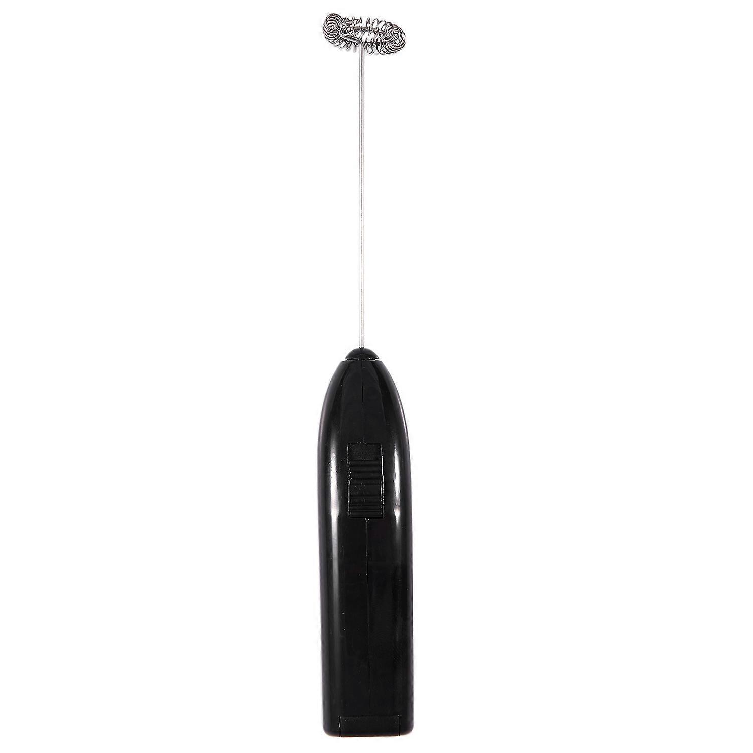 Fashion Hot Drinks Milk Frother Foamer Whisk Mixer (color:black)