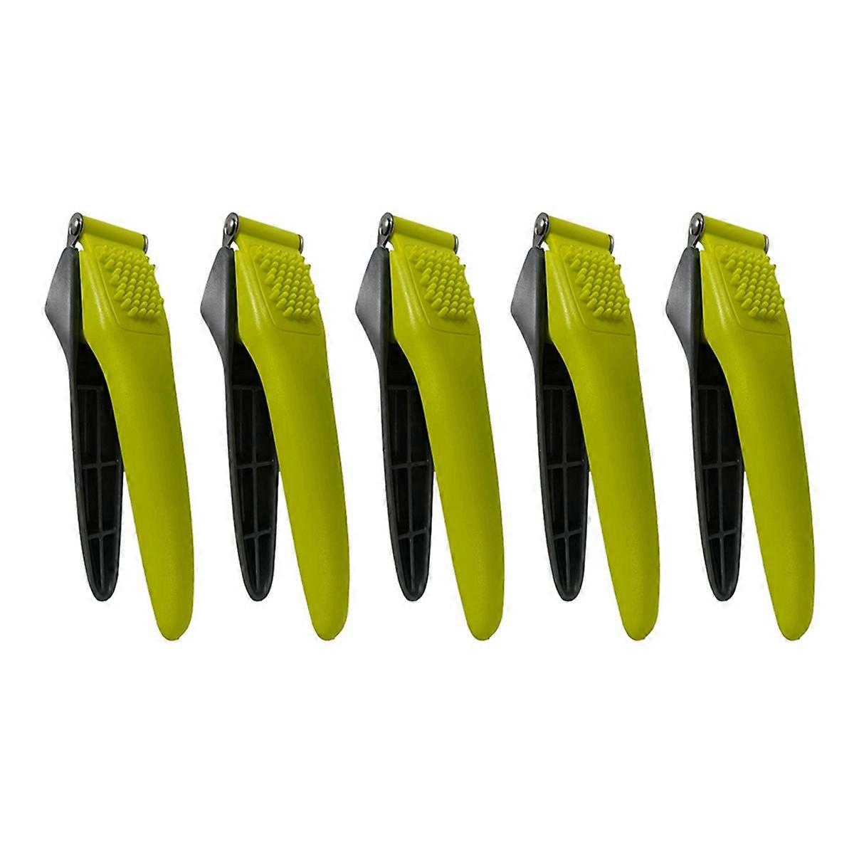 Garlic Press - Ergonomic Garlic Crusher for Easy Crushing & Peeling