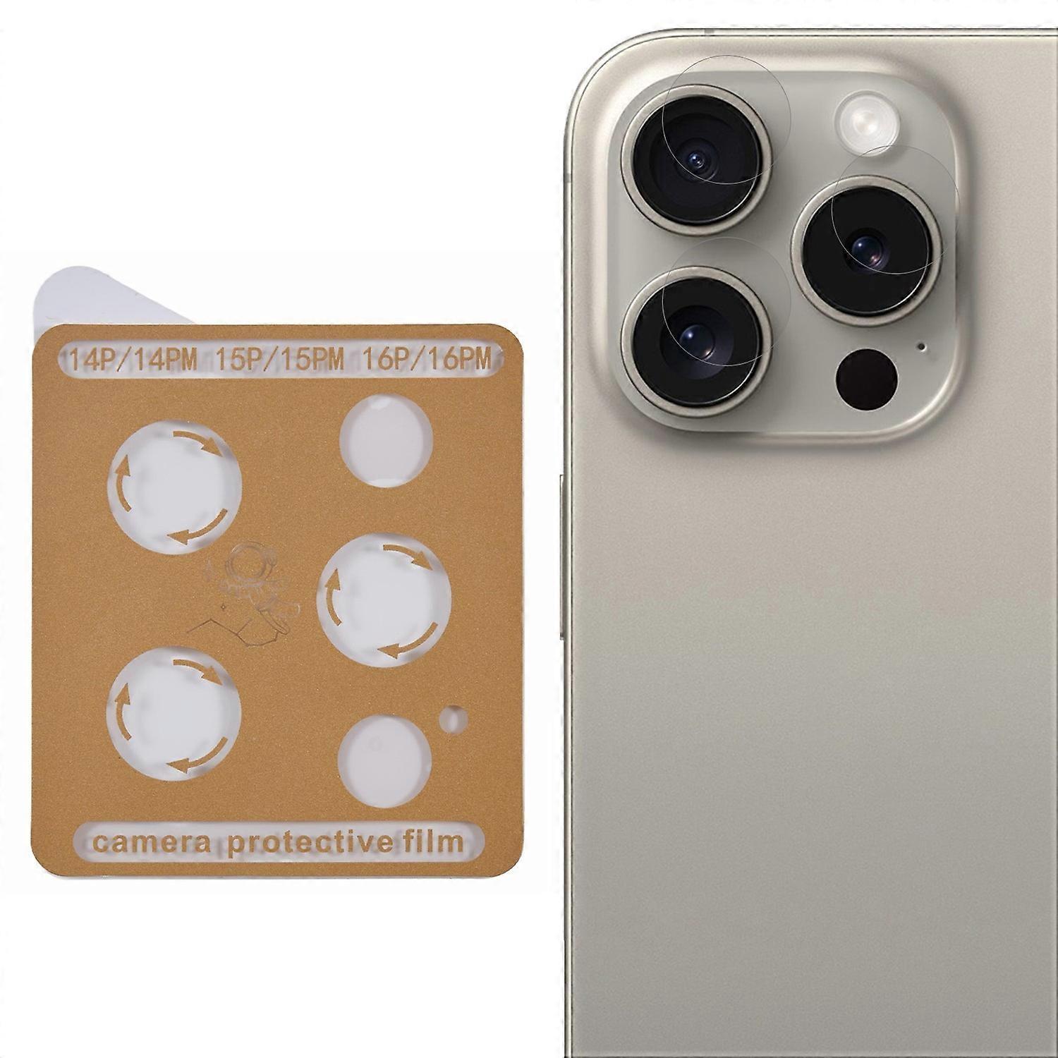 Camera Lens Protectors for iPhone 16 Pro