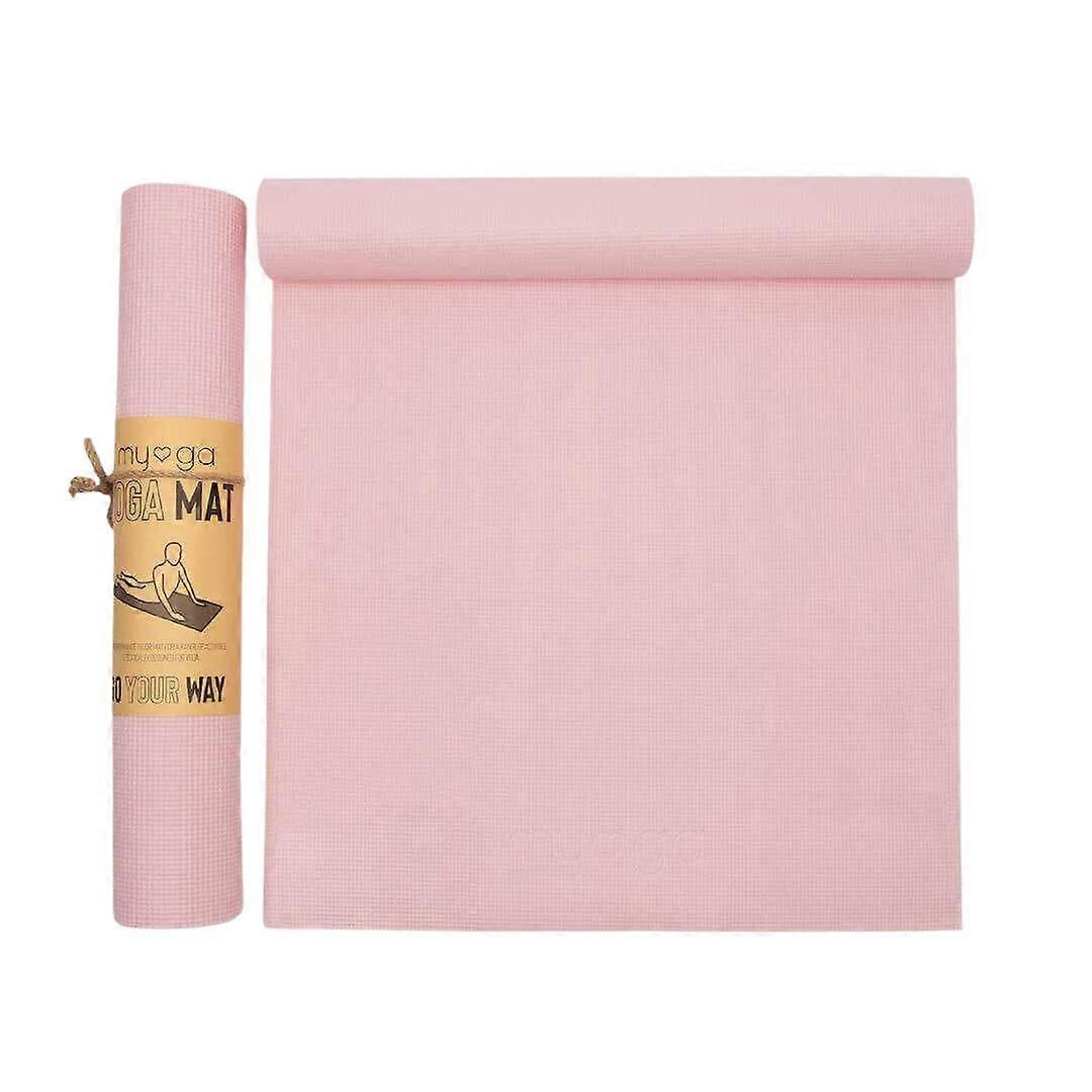myga Yogamatte - Einsteiger 4mm - puderrosa