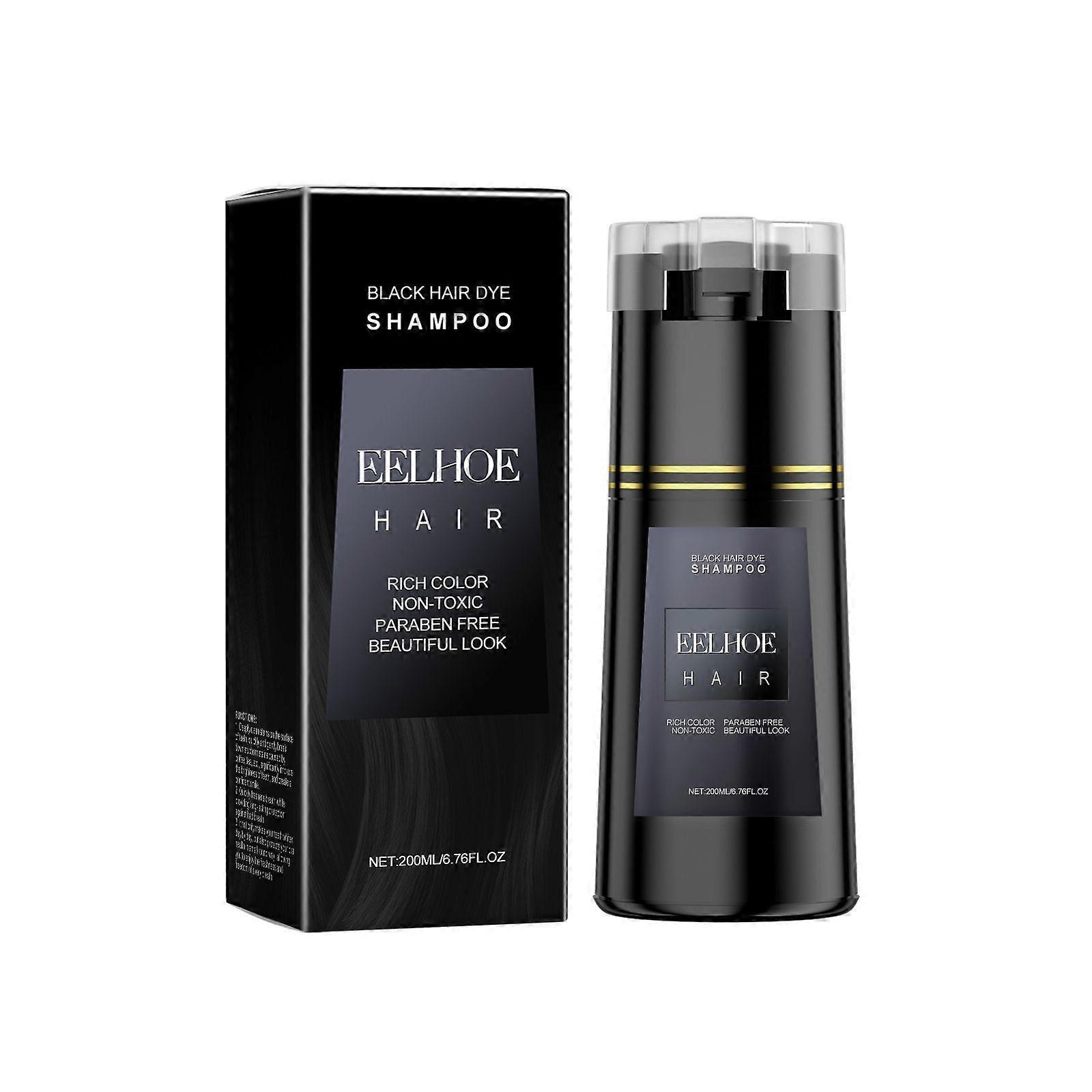 šampon na barvení vlasů, šampon 3 v 1 pro krytí šedin, šampon na vlasy pro muže a ženy