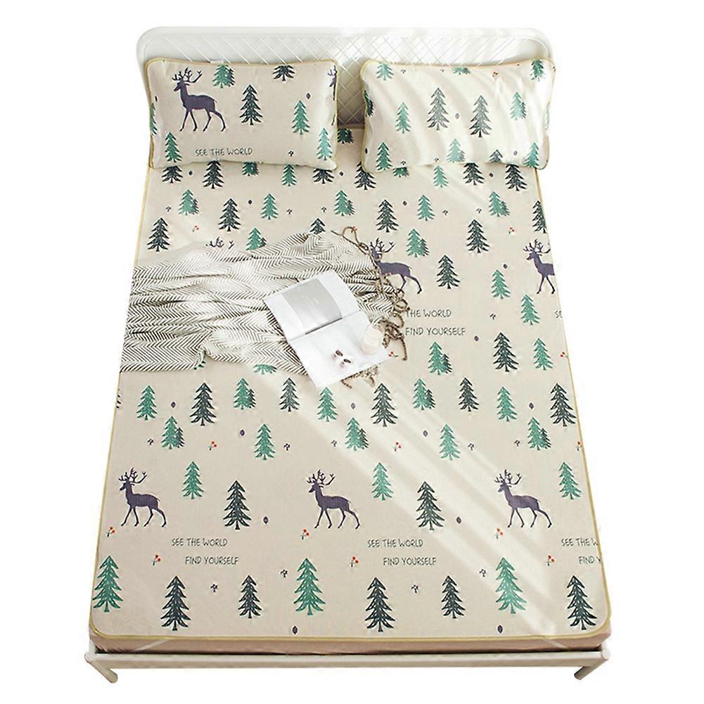 3D Printing Foldable Folding Summer Ice Silk Cover Cooling Mat with Pillowcase (King)