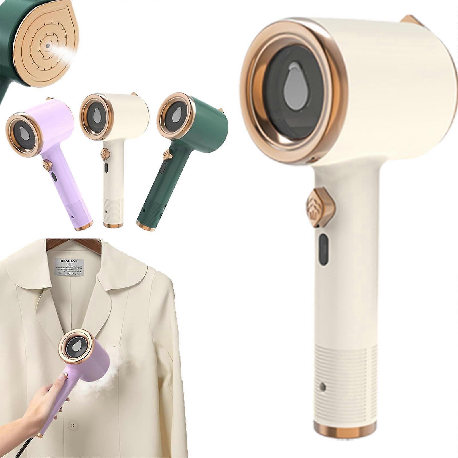 Mini Ironing Machine, Handheld Mini Ironing Machine, Travel Mini Iron, Steam Travel Mini Iron Machine with Steam (Beige)