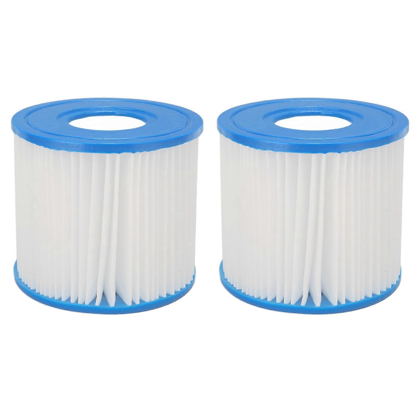 2Pcs Pool Filter Cartridges 108x95mm PP Material for Spas