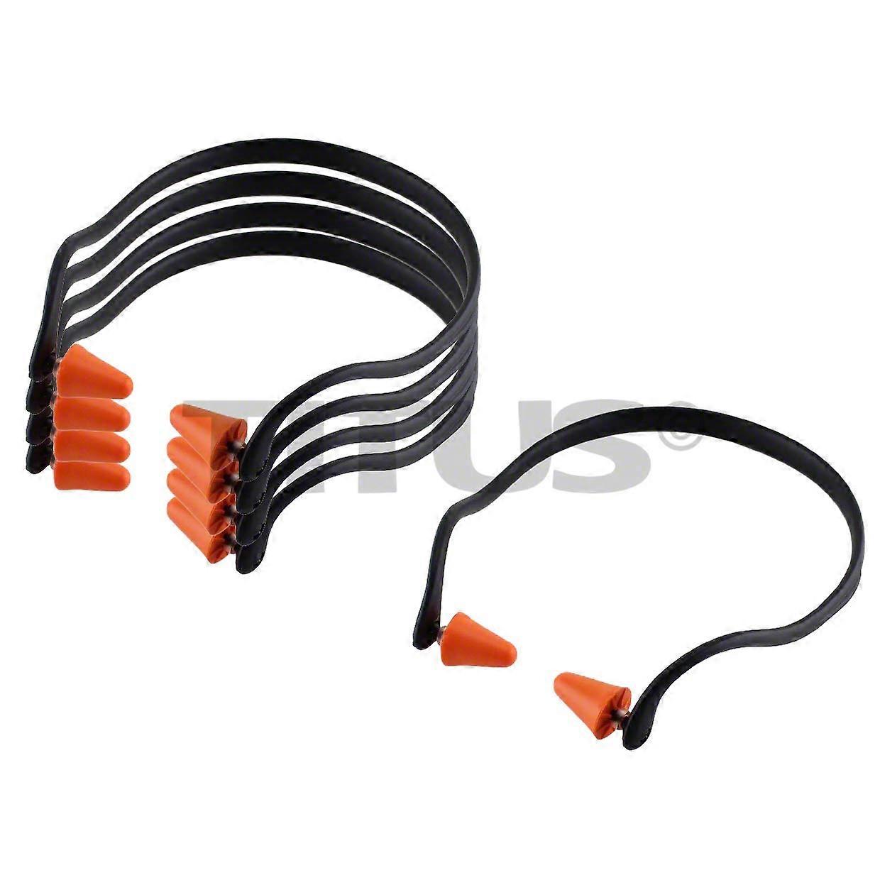 Over Ear Reusable Banded Ear Plugs with 25 Decibel Noise Reduction, 5 Adjustable Bands for Comfort