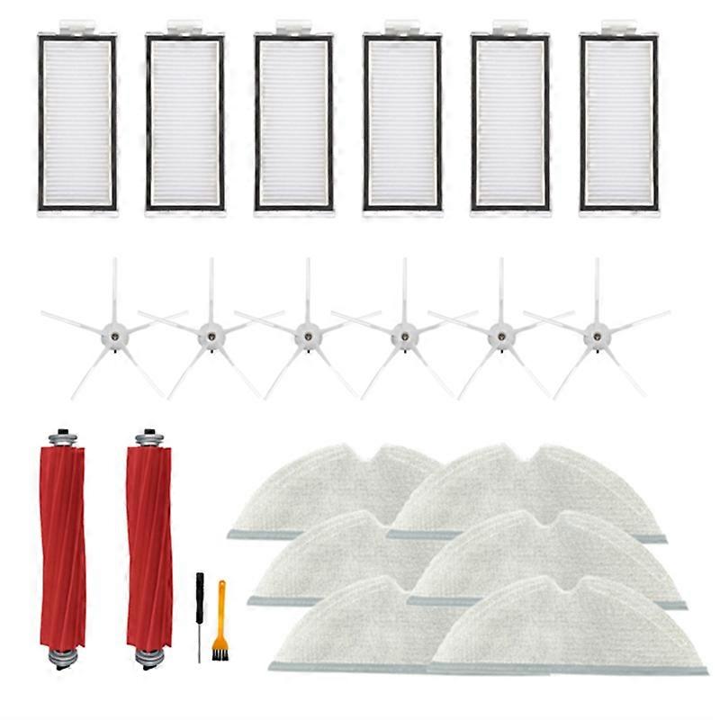 Main Side Brush Hepa Filter Mop Cloth for