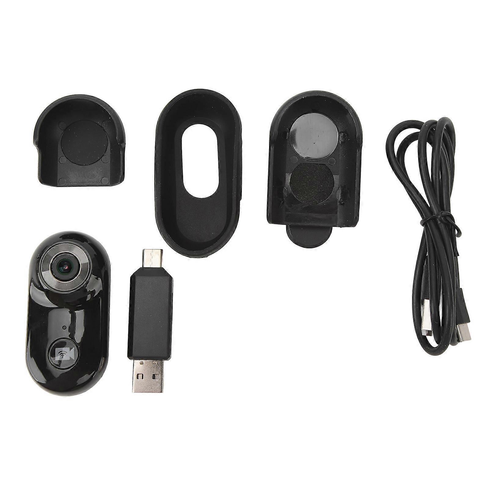 1080P Wearable Body Camera: Wireless, Loop Recording, Compact with Magnetic Base