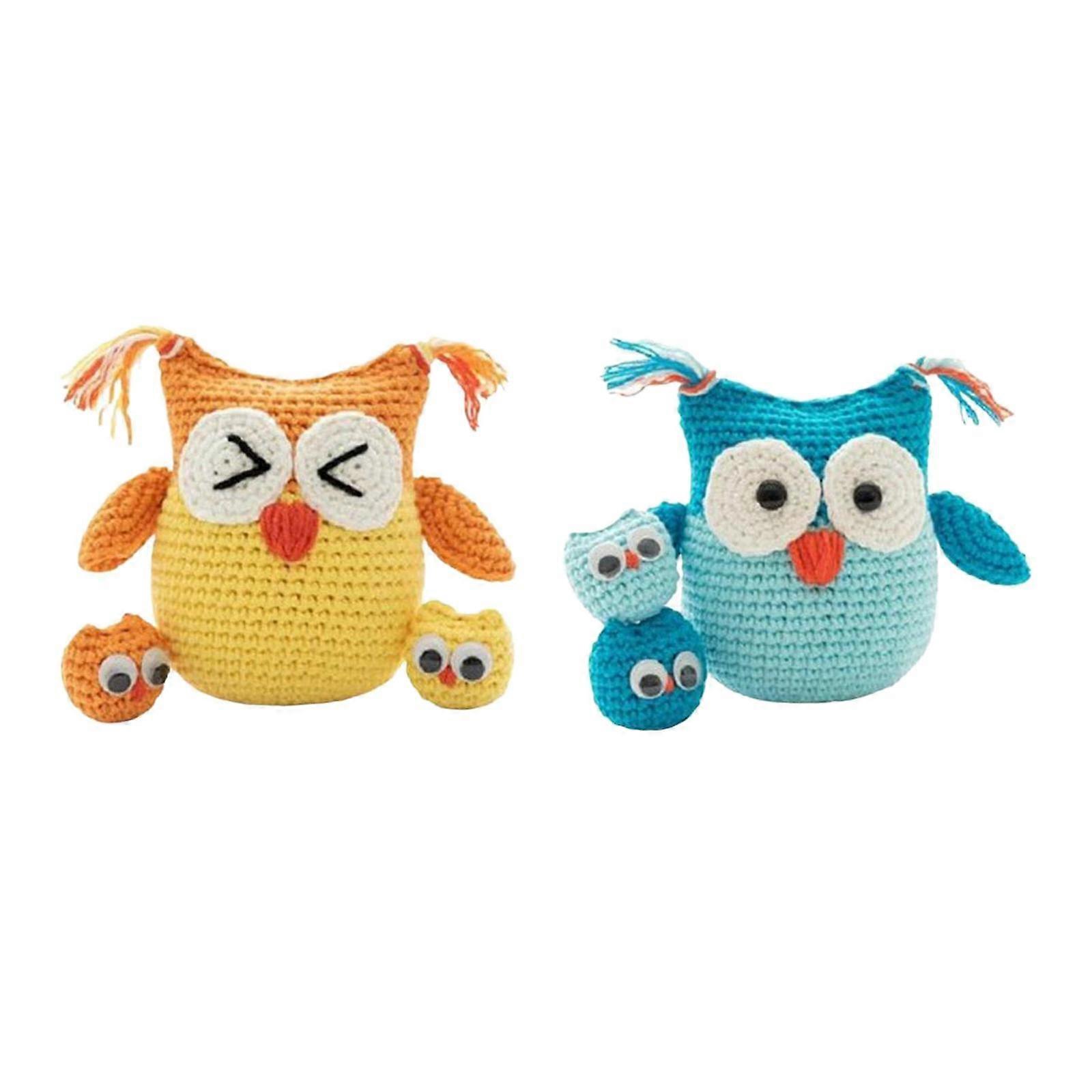 Beginner DIY Needlework Crocheting Craft Complete Crochet Starter Pack for Kids