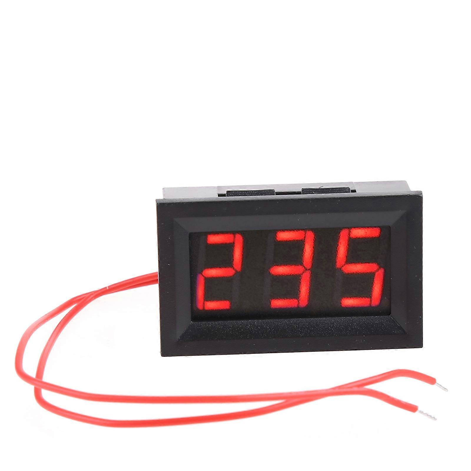 2 Wire 0.56" AC 30V-500V LED Digital Voltmeter Voltage Meter Monitor Tester For 110V 220V 380V Red