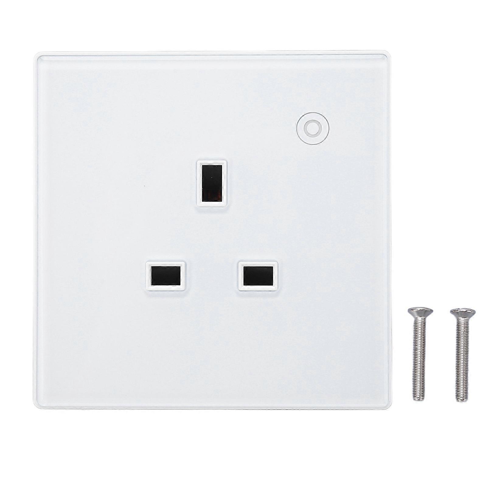 High quality  Tuya Smart Socket Smart Timing Socket 16A Timing Panel 95-245V Wall Socket E