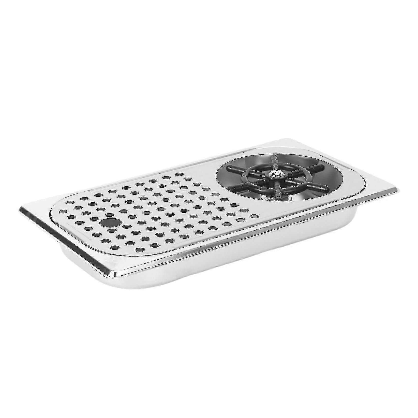 Nuovi modelli Sciacquatrice in vetro Diametro 201 Sciacquatrice in acciaio inox adatta per birra e latte Tazza da tè Rondella Detergente Sciacquatrice per vetro-C