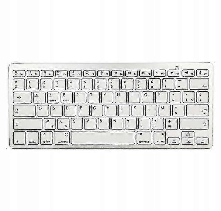 Hsla X5-Tastatur unterstützt iOS, Windows, Android, drei Systeme, französische Version, Silber