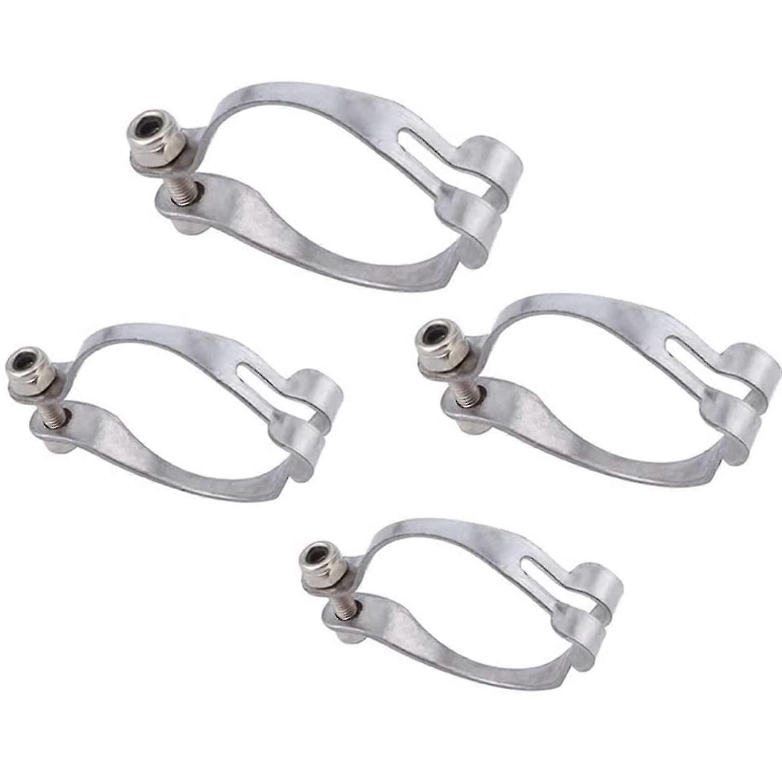 4 Metal Bicycle Brake Cable Guides
