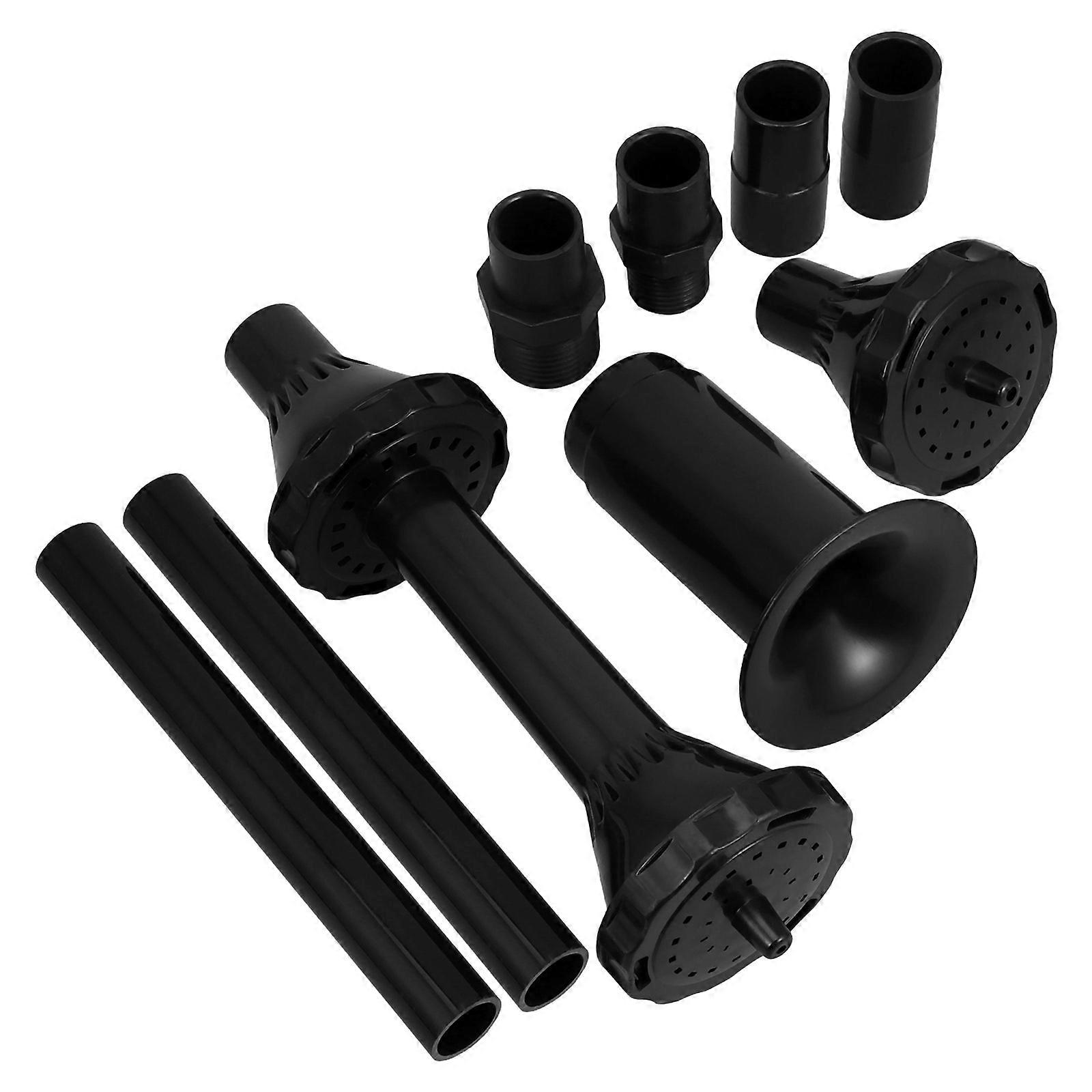 9 Piece Mushroom Fountain Pump Nozzle Set for Garden, Pool & Aquarium – Durable Water Spray Heads for Easy Installation and Versatile Fountain Effects