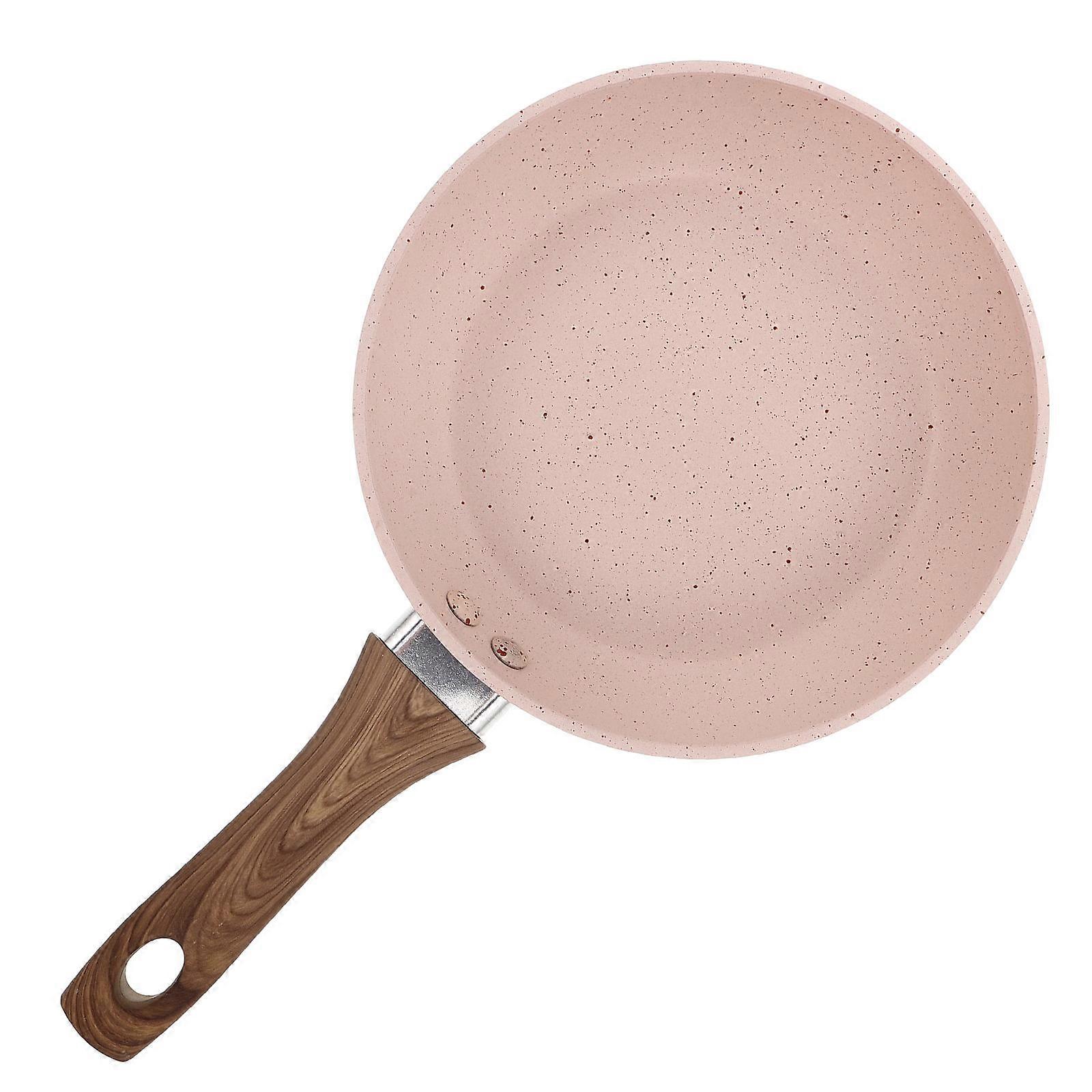 Non Stick Mini Fry Pan for Eggs, Aluminum Skillet with Heat Insulated Handle, Versatile for Gas and Induction Stoves