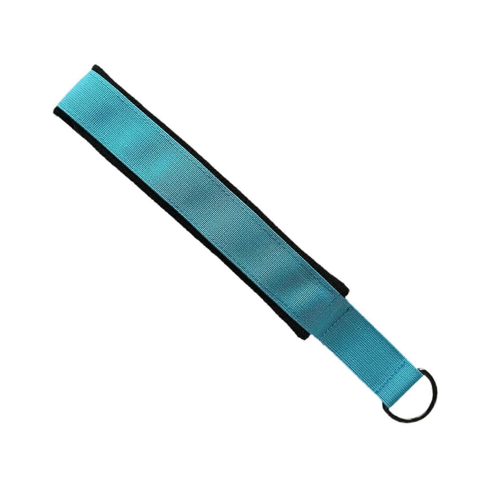 Pilates Double Loop Strap for Beginners, Green Yoga Strap, Durable Pilates Equipment with Double Loops, Fitness Accessory